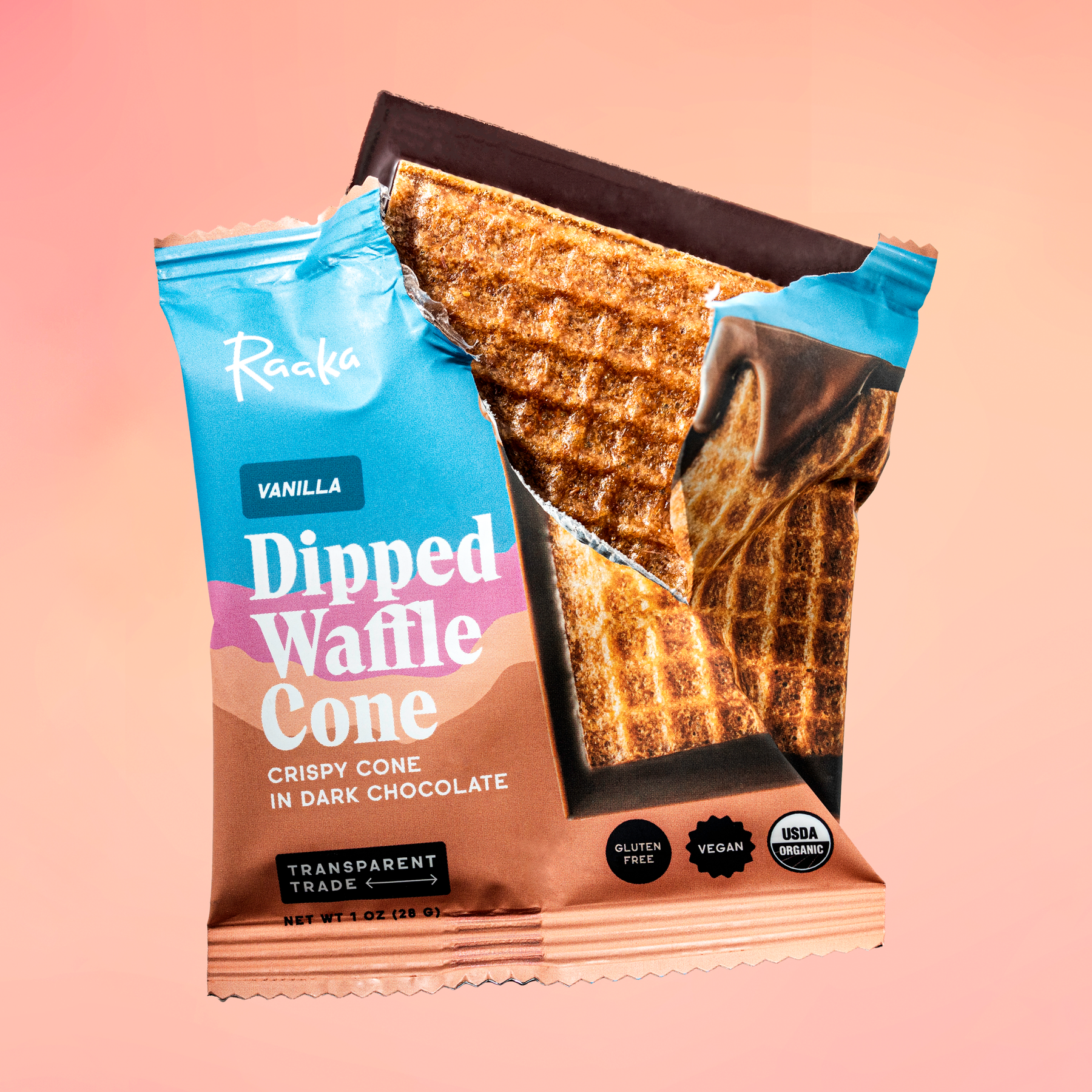 Vanilla Dipped Waffle Cone - Classic Complete Cone Assortment