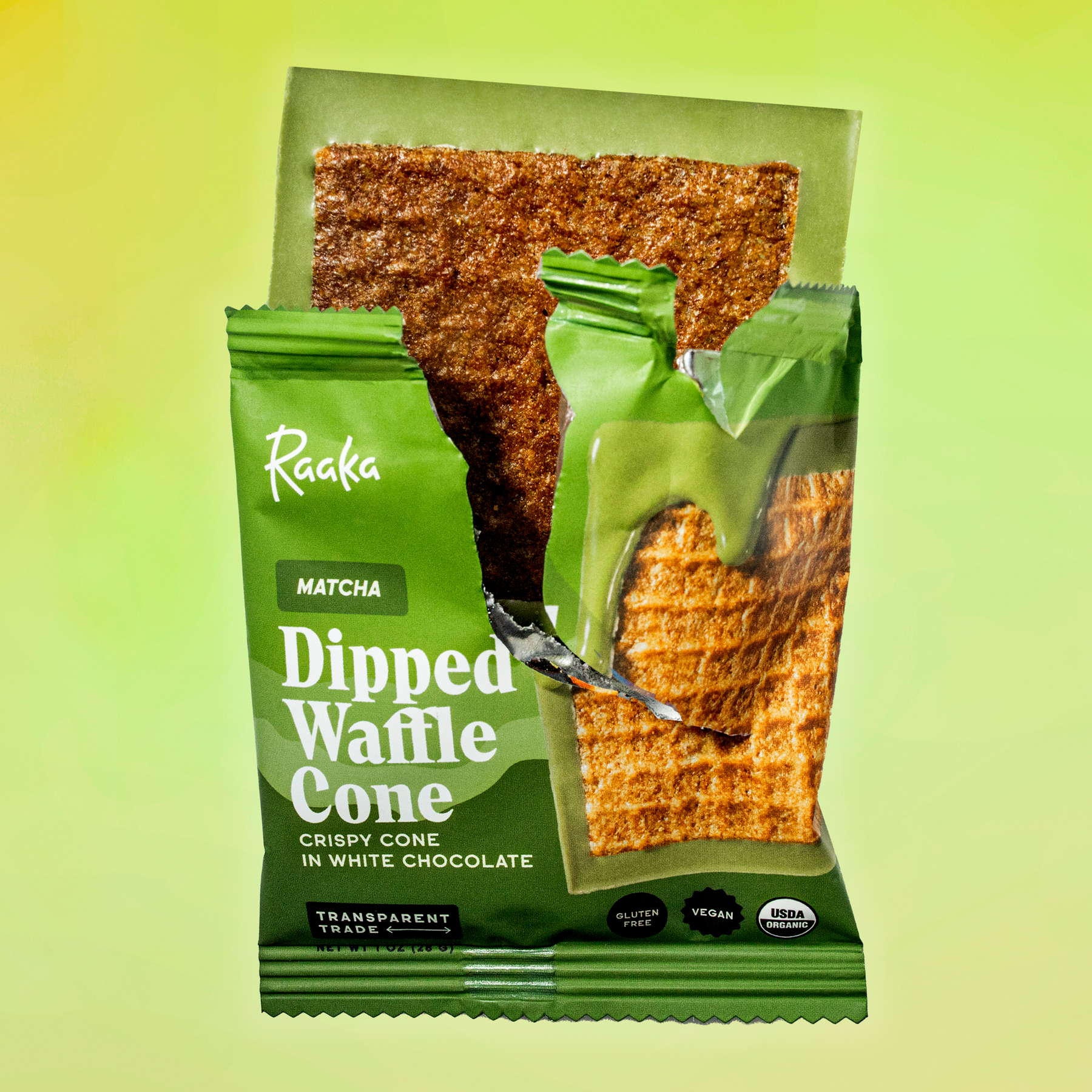 Matcha Dipped Waffle Cone - Classic Discovery Cone Assortment